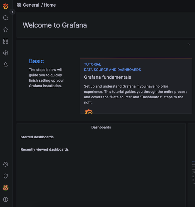 The Grafana Dashboard