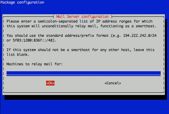 Exim4 relay machines configuration on Debian 5 (Lenny).